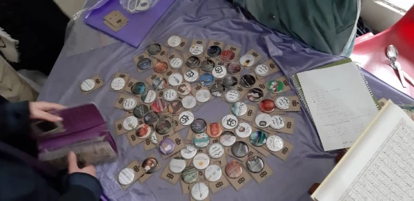 برپایی نمایشگاه دست ساخته های کانون های سلمان فارسی شیراز به مناسبت ایام اله دهه فجر 13