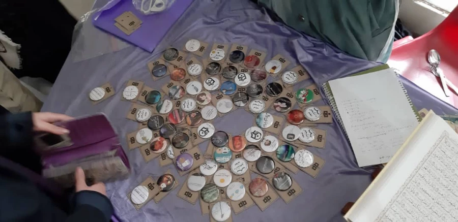 برپایی نمایشگاه دست ساخته های کانون های سلمان فارسی شیراز به مناسبت ایام اله دهه فجر 13