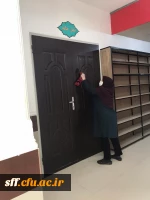 ضدعفونی کردن و پاک سازی خوابگاه ها و کلاس ها  7