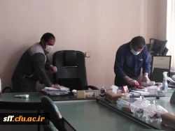 ضدعفونی کردن و پاک سازی خوابگاه ها و کلاس ها  12