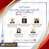 سمپوزیوم کشوری تأثیر توانمندی سازی همیاران سلامت روان در پیشگیری از خودکشی 2