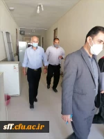 بازدید جناب آقای دکتر انصاری راد معاون امور دانشجویی سازمان مرکزی و دکتر حیدری مدیر کل محترم امور دانشجویی از دانشگاه فرهنگیان واحد سلمان فارسی شیراز
در این بازدید ضمن بازدید از  قسمت های مختلف مرکز، به بررسی مشکلات این حوزه پرداختند. 2