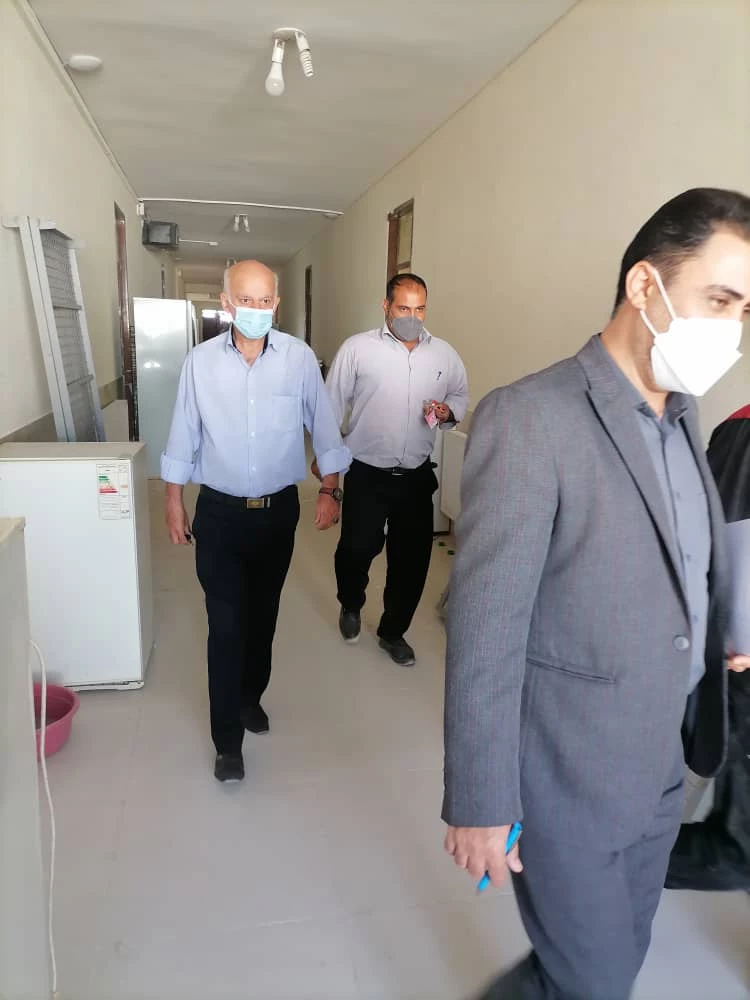 بازدید جناب آقای دکتر انصاری راد معاون امور دانشجویی سازمان مرکزی و دکتر حیدری مدیر کل محترم امور دانشجویی از دانشگاه فرهنگیان واحد سلمان فارسی شیراز
در این بازدید ضمن بازدید از  قسمت های مختلف مرکز، به بررسی مشکلات این حوزه پرداختند. 2