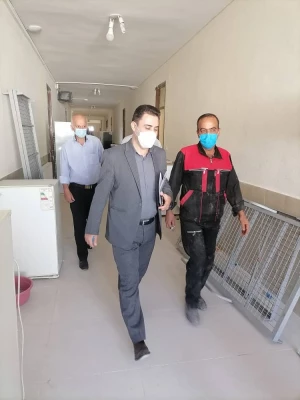 بازدید جناب آقای دکتر انصاری راد معاون امور دانشجویی سازمان مرکزی و دکتر حیدری مدیر کل محترم امور دانشجویی از دانشگاه فرهنگیان واحد سلمان فارسی شیراز
در این بازدید ضمن بازدید از  قسمت های مختلف مرکز، به بررسی مشکلات این حوزه پرداختند. 2