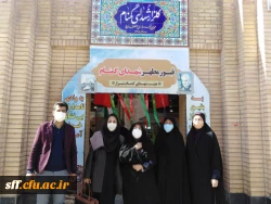 به مناسبت دهه فجر انقلاب اسلامی و گرامیداشت شهدای انقلاب و بالاخص شهید مدافع امنیت شهید سرهنگ دوم علی اکبر رنجبر که در تاریخ 13 بهمن ماه 1400 در درگیری با اراذل واوباش در منطقه بید زرد به شهادت رسیده بود امروز 17 بهمن ماه با شرکت تعدادی از همکاران مرکز سل