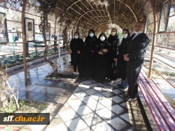 به مناسبت دهه فجر انقلاب اسلامی و گرامیداشت شهدای انقلاب و بالاخص شهید مدافع امنیت شهید سرهنگ دوم علی اکبر رنجبر که در تاریخ 13 بهمن ماه 1400 در درگیری با اراذل واوباش در منطقه بید زرد به شهادت رسیده بود امروز 17 بهمن ماه با شرکت تعدادی از همکاران مرکز سل