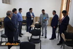 بازدید جناب آقای دکتر رضا مراد صحرایی سرپرست محترم دانشگاه فرهنگیان از   قسمت های مختلف مرکز سلمان فارسی شیراز  2