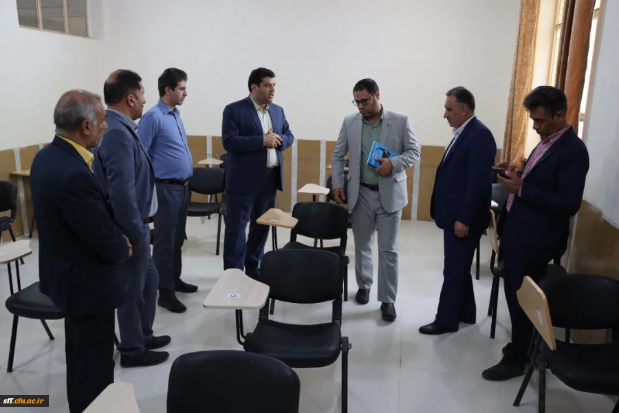 بازدید جناب آقای دکتر رضا مراد صحرایی سرپرست محترم دانشگاه فرهنگیان از   قسمت های مختلف مرکز سلمان فارسی شیراز  2