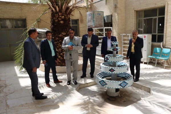 بازدید جناب آقای دکتر رضا مراد صحرایی سرپرست محترم دانشگاه فرهنگیان از   قسمت های مختلف مرکز سلمان فارسی شیراز  3
