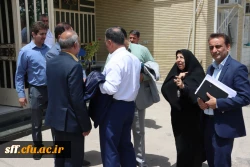 بازدید جناب آقای دکتر رضا مراد صحرایی سرپرست محترم دانشگاه فرهنگیان از   قسمت های مختلف مرکز سلمان فارسی شیراز  4