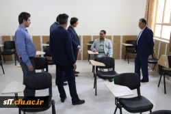 بازدید جناب آقای دکتر رضا مراد صحرایی سرپرست محترم دانشگاه فرهنگیان از   قسمت های مختلف مرکز سلمان فارسی شیراز  9