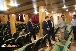 بازدید جناب آقای دکتر رضا مراد صحرایی سرپرست محترم دانشگاه فرهنگیان از   قسمت های مختلف مرکز سلمان فارسی شیراز  10