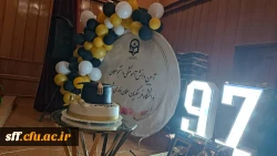 جشن دانش آموختگی دانشجویان ورودی 97 مرکز سلمان فارسی شیراز در تاریخ سوم مرداد ماه 1400 در سالن اجتماعات این مرکز برگزار شد  6