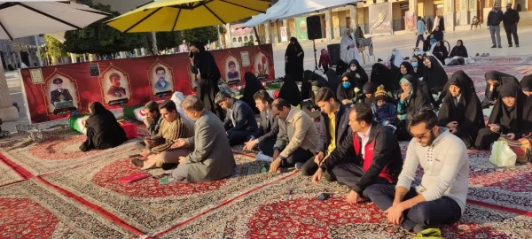 زیارت ستاره های درخشان حرم مطهر حضرت احمدبن موسی شاهچراغ (ع) 2