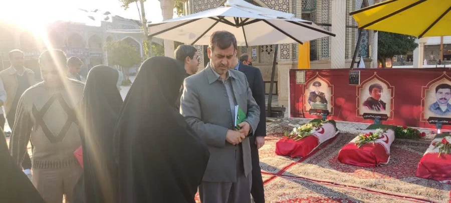 زیارت ستاره های درخشان حرم مطهر حضرت احمدبن موسی شاهچراغ (ع) 2