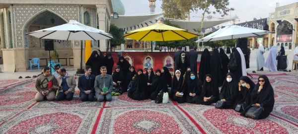 زیارت ستاره های درخشان حرم مطهر حضرت احمدبن موسی شاهچراغ (ع) 2