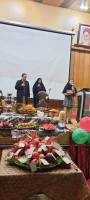 ویژه برنامه شب یلدا در مرکز سلمان فارسی با حضور سرکار خانم دکتر داودی سرپرست واحد دانشگاهی سلمان فارسی، معاون هماهنگی جناب آقای سهراب صادقی و دیگر مسئولان مرکز سلمان فارسی و باحضور جناب آقای قیصری با اجرای برنامه شعر و طنز 3