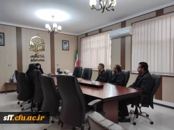 امروز 1401/10/13 جلسه کارکنان حفاظت فیزیکی مرکز سلمان فارسی شیراز با رئیس مرکز و حضور مسئول حراست مرکز برگزار شد 2