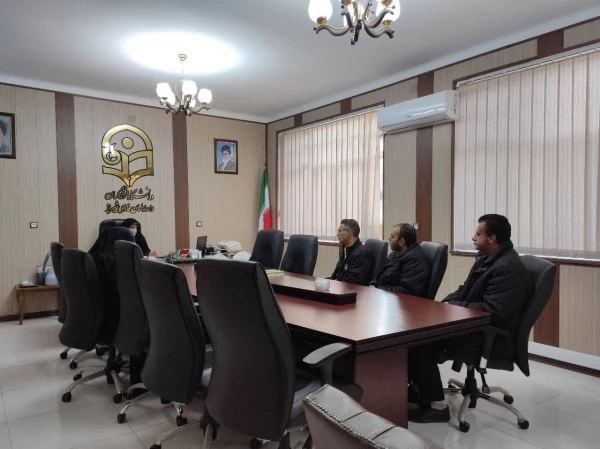 امروز 1401/10/13 جلسه کارکنان حفاظت فیزیکی مرکز سلمان فارسی شیراز با رئیس مرکز و حضور مسئول حراست مرکز برگزار شد 2