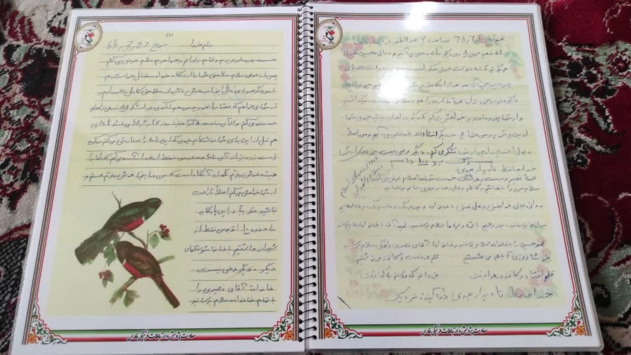 دیدار با خانواده شهید گرانقدر عباس زارع 4