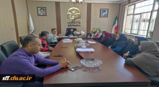 برگزاری جلسه با نیرو های خدماتی