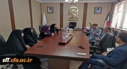 بازدید دکتر شفابخش مدیر کل تربیت بدنی سازمان مرکزی از واحد دانشگاهی سلمان فارسی شیراز 2