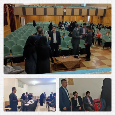 بازدید دکتر بذرافکن، دکتر زارع شیبانی و دکتر وحیدی از دهمین جشنواره تدریس برتر در واحد دانشگاهی سلمان فارسی شیراز 3