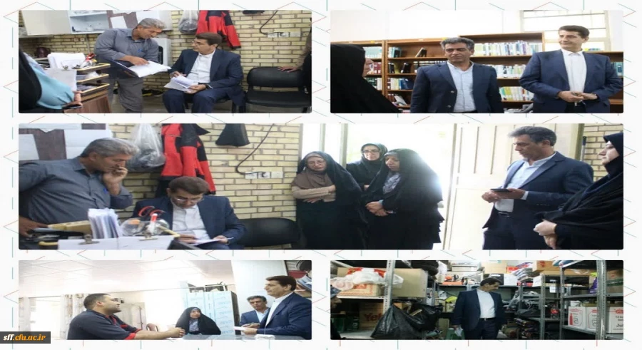 بازدید دکتر احمدی، مدیر کل نظارت و تعالی سازمانی دانشگاه فرهنگیان کشور از واحد دانشگاهی سلمان فارس شیراز 2