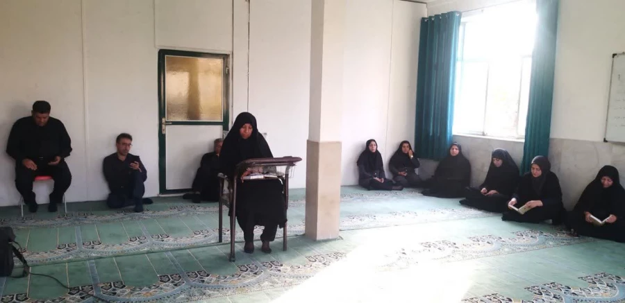 برگزاری مراسم عزاداری و قرائت زیارت عاشورا در دهه محرم 7