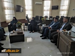 دیدار سرپرست واحد دانشگاهی سلمان فارسی شیراز با مدیر آموزش و پرورش ناحیه ۳شیراز 3