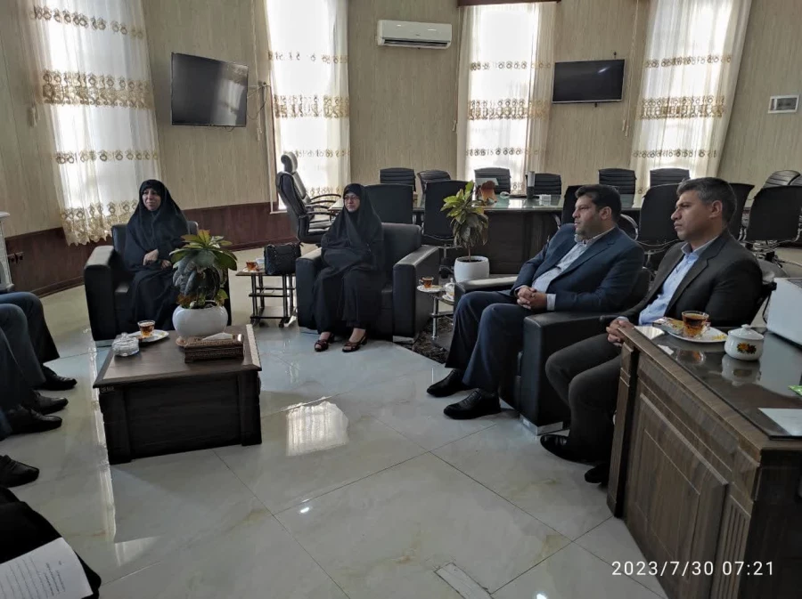 دیدار سرپرست واحد دانشگاهی سلمان فارسی شیراز با مدیر آموزش و پرورش ناحیه ۳شیراز 3