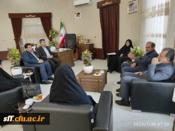 دیدار سرپرست واحد دانشگاهی سلمان فارسی شیراز با مدیر آموزش و پرورش ناحیه ۳شیراز 4