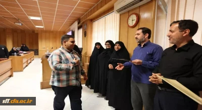 مراسم تودیع و معارفه مسئولین حوزه بسیج دانشجویی دانشگاه فرهنگیان استان فارس