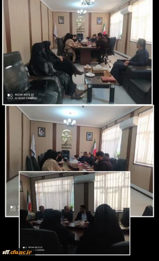 حضور دکتر حیدری مدیر کل امور دانشجویی سازمان مرکزی در مرکز سلمان فارسی