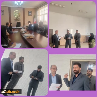 بازدید جناب دکتر درویشی ناظر سازمان مرکزی از امکانات ورزشی مرکز سلمان فارسی