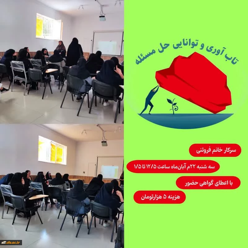 کارگاه تاب آوری و توانایی حل مسئله 2