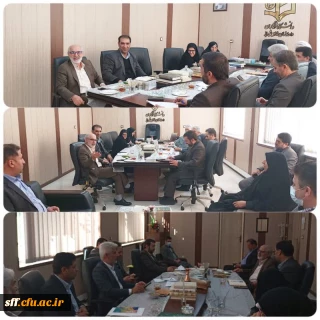 جلسه مدیران استان در واحد سلمان فارسی