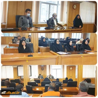 جلسه مدیریت محترم استان با کارکنان دانشگاه