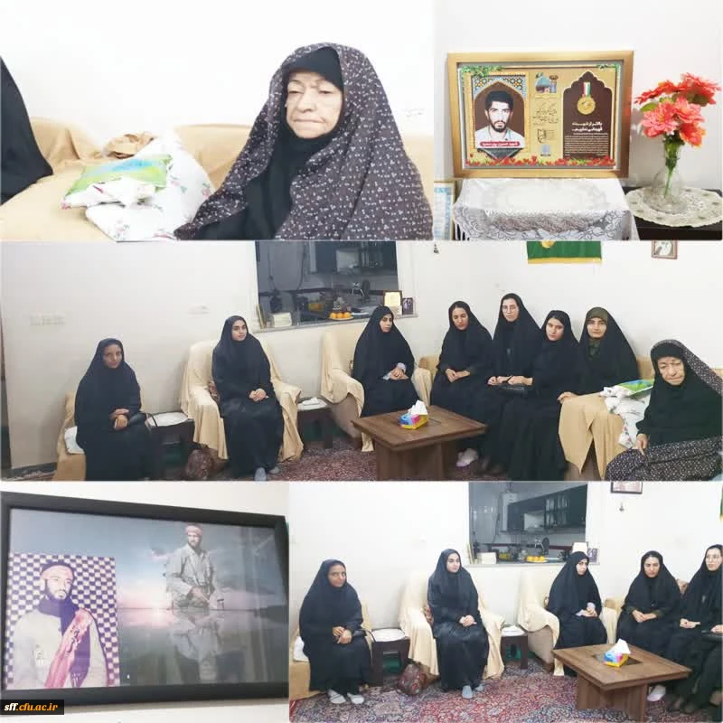 دیدار با خانواده شهید پور سعید 2