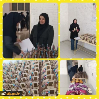 مراسم استقبال از دانشجو معلمان ورودی 1400 که همزمان با تحصیل ، توفیق در کنار دانش آموزان و تدریس را دارند.