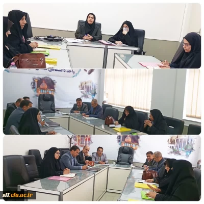 جلسه هم اندیشی جشنواره تدریس برتر با حضور دبیران اجرایی و علمی پردیس ها و مراکز