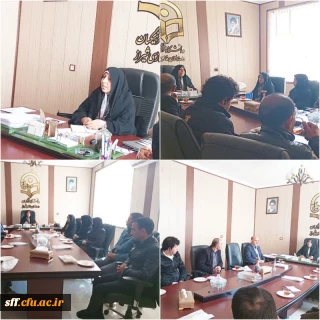  جلسه تقدیر و تشکر از نیروهای خدوم آشپزخانه و هماهنگی جهت نیمسال دوم
