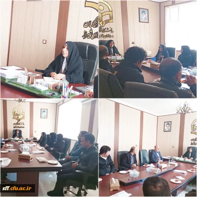  جلسه تقدیر و تشکر از نیروهای خدوم آشپزخانه و هماهنگی جهت نیمسال دوم
