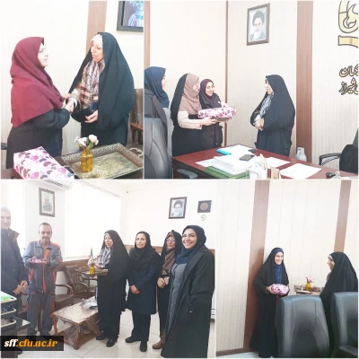 تجلیل از جانبازان و خانواده های محترمشان در واحد سلمان فارسی