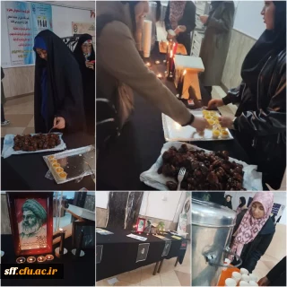 برگزاری مراسم یادبود سید مقا ومت، سید حسن نصرالله در ساختمان دوران دانشگاه فرهنگیان سلمان فارسی 