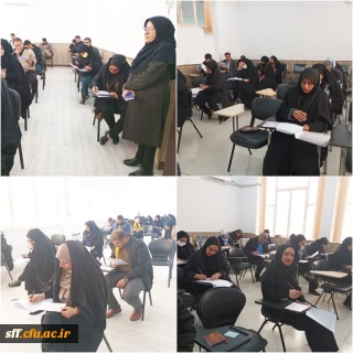  برگزاری پودمان اول مهارت آموزان رشته های کیفیت بخشی در واحد سلمان فارسی