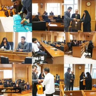 جلسه تکریم و تجلیل از  کارکنان دانشگاه فرهنگیان مرکز سلمان فارسی
