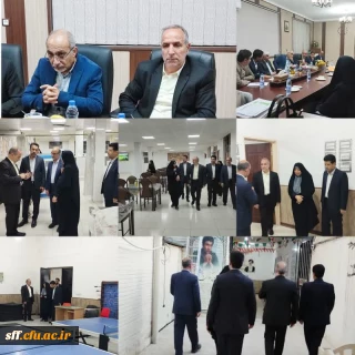 بازدید جناب آقای دکتر حیدری، معاون محترم برنامه ریزی توسعه و منابع سازمان مرکزی 