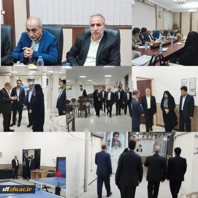 بازدید جناب آقای دکتر حیدری، معاون محترم برنامه ریزی توسعه و منابع سازمان مرکزی 