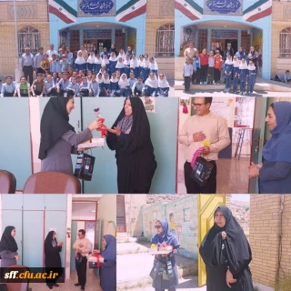 بازدید رئیس دانشگاه فرهنگیان واحد سلمان فارسی شیراز از دانشجو معلم مریم رستمی سلوک لو در روستای قرخلو